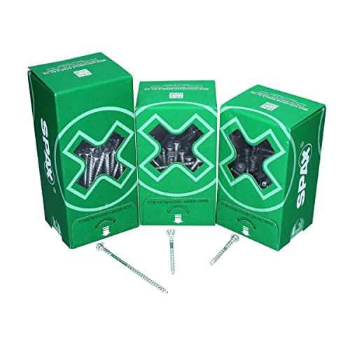 SPAX Justierschraube Flachkopf Halterillen T-Star plus WIROX 6 x 120 mm 100 Stück