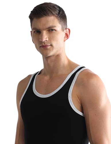 Image of U.S. Polo ASSN. Men's PV002 Cotton Stretch Anti Bacterial Premium Vest