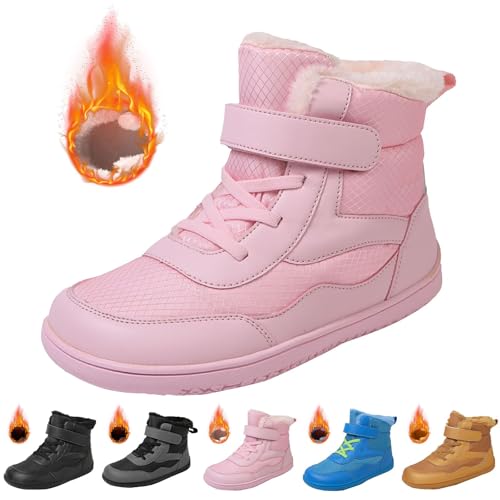 Du𝐜k Boots for Boys Girls Waterproof Barefoot F𝐮r Lined Boot Non-slip Outdoor Ankle Wide Toe Box Slip Drop Boots2