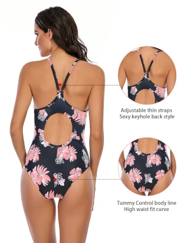 Image of Century Star Women Athletic Training One Piece Swimsuit for Teens Juniors