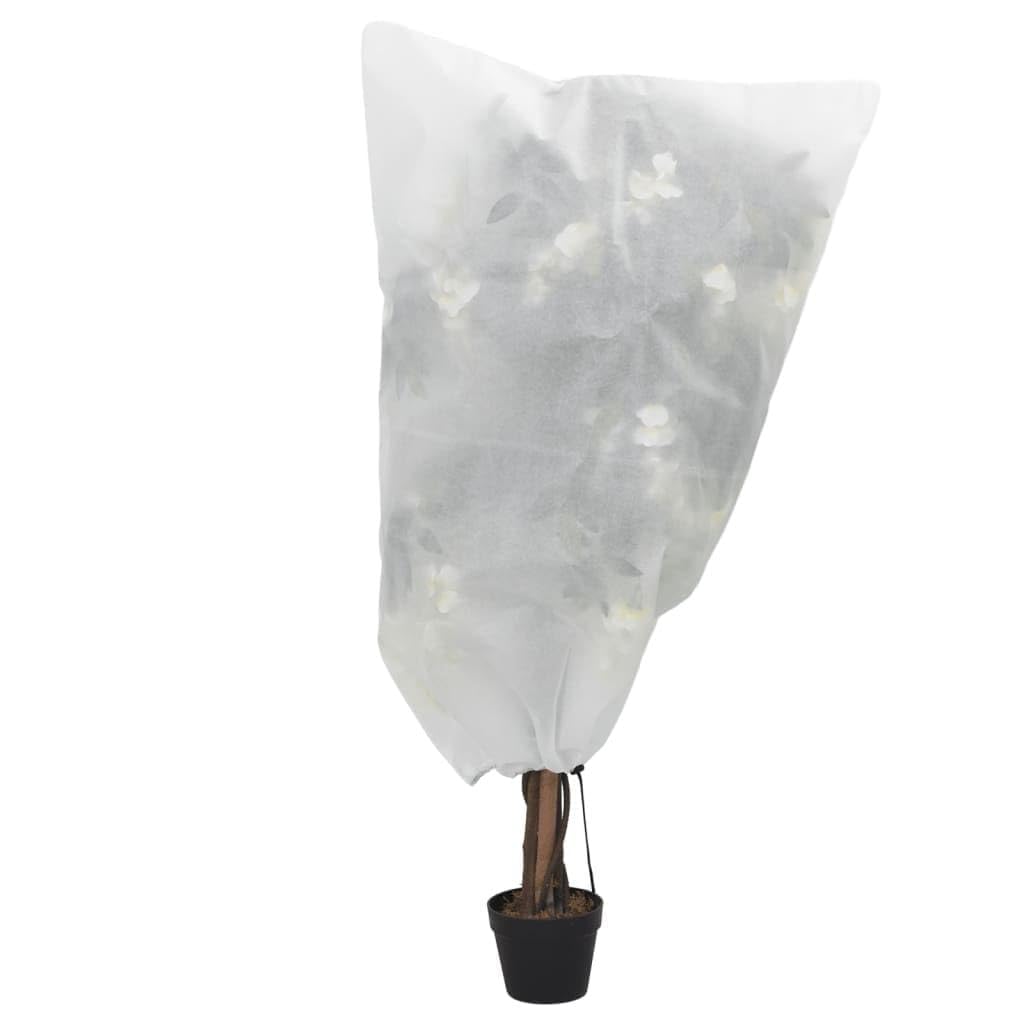 ZEYUAN Housses de Protection pour Plantes avec Cordon de Serrage 8 pcs,Bache Potager,Protection Hivernale des Plantes