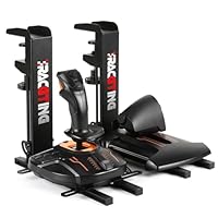 RACGTING Hotas Mount for Logitech X56,X52,X52 Pro, Throttle and Hotas Systems for Thrustmaster T Flight/T.16000M/ TCA,Hotas Desk Mount for The Flight Sim Game Joystick