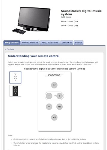 bose sounddock digital music system 2004