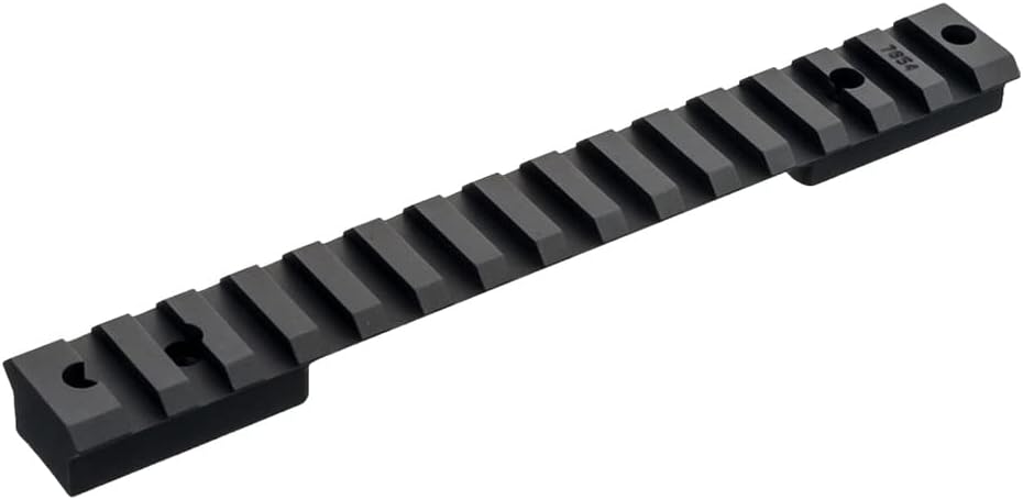 WARNE 7654M Weatherby Mark V Mag 9 Lug Mountain Tech Tactical Rail, Tapered 6-48 Screws, 7075/T6 Aluminum