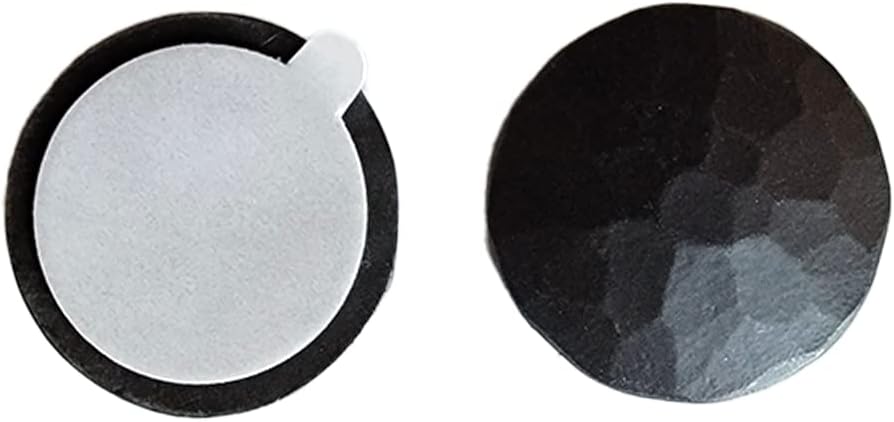 Self Adhesive Dome Top Round Clavos, 1-1/2" - Upholstery Nails & Furniture Tacks - Decorative Door Nail for Farm Barn & Garage Doors, Fiberglass, Wooden, Metal, The Rustic Express - 20 Pack