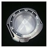 yaoqijie Caso di Orologio in Vetro Zaffiro 42mm Compatibile con 4R35 NH35 NH36. Movimento Compatibile con Seiko 5 SKX007 SKX009 Sprd. Orologi da Uomo Cassa di Resistenza all'Acqua Lasting