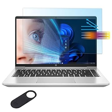 Protetor de tela para laptop HP Probook 440 445 G8 G9 G10, HP Probook 640 G7 G8 de 14 polegadas, filtro de tela antiluz azul com proteção para os olhos, antirreflexo, anti-impressão digital