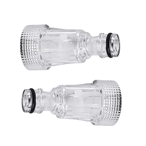 YPWangShengRui Filtros de água para lavadora de alta pressão, filtro de entrada de 3/4 polegadas, conector de pressão de lavagem, entrada da bomba de água para proteger a bomba de lavadora de alta