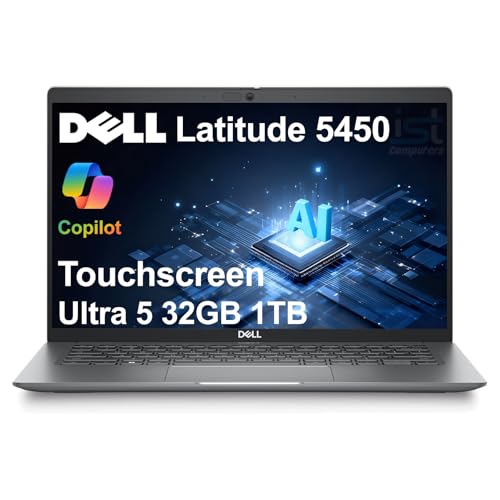 Dell Latitude 5450 Business Laptop (14' FHD Touchscreen, Intel...