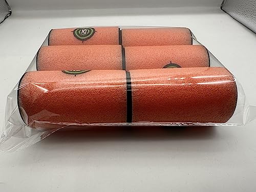 TOPWAYS® 6pcs EVA Soft Foam Dart Bullet Target for Nerf N-strike Toy Gun Elite Series Blasters (Big, 10.5cm) - Image 9