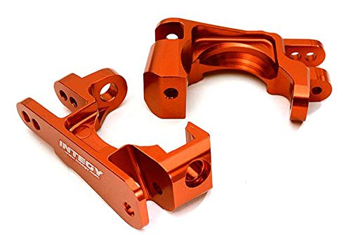 Integy RC Upgrades for Traxxas 4X4, Machined Caster Blocks for Traxxas 1/10 Stampede 4X4, Slash 4X4 & Rustler 4X4
