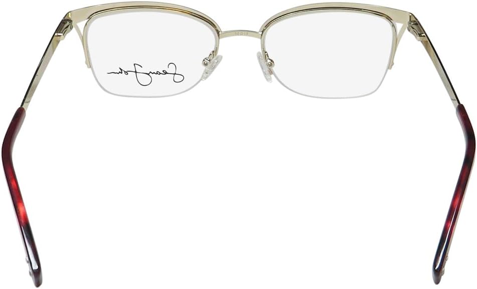 Sean John 6006 Cat Eye Eyeglass Frame/Eyewear Half-Rim Premium Segment Designer