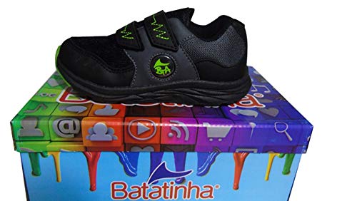 TENIS INFANTIL KIT 2 PARES MENINO CORES (para ver a descrição selecione um número) (32, Grafite- Pto