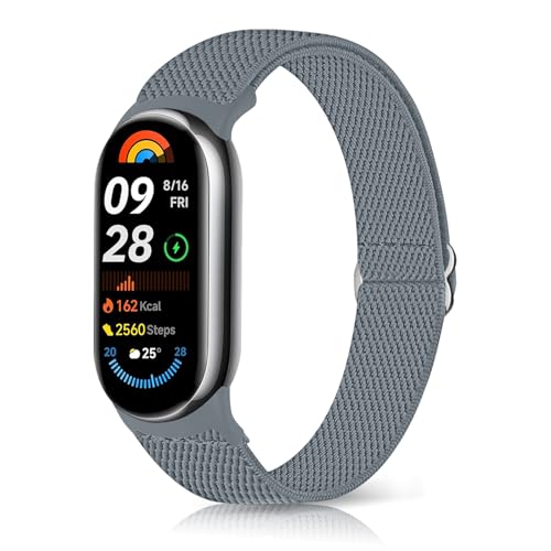 [NicMool] �o���h For Xiaomi Smart Band 10 / 9 / 8/Xiaomi Mi Band 10 / 9 / 8 �Ή� ���� �ւ� ���� �V���I�~ �o���h 9/8�p �e���i�C������ ���� ���� �ւ��x���g �L�k�� �X�|�[�c 