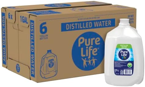 Pure Life Distilled Water (1 Gallon Bottles - Case of 6 (6 Gallons))