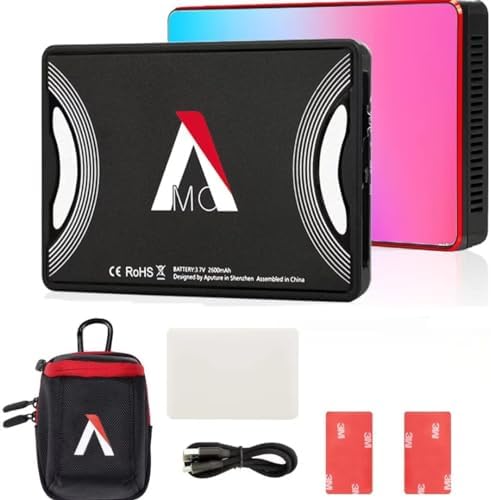 Aputure-mini Lampe Vidéo De Poche Mc Pro, 5w Rgbww, 2000k-10000k,tlci - Foto 7