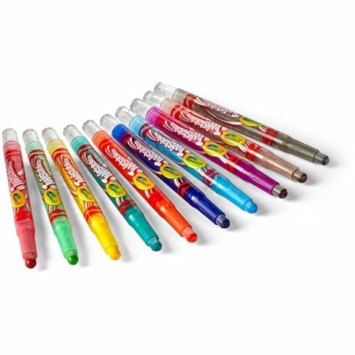 Crayola Twistables Crayons Coloring Set, Twist Up Crayons for Kids, 10 Count - image 3