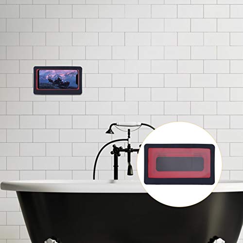 ULTECHNOVO Suporte para Telefone de Chuveiro à Prova D 'Água Toque Em Capa de Telefone Suporte de P