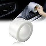 Aarbon Folie, Autofolie, Auto Folie, Einstiegsleisten Schutz 5cm*10m, Lackschutzfolie Schutzfolie für Auto (Transparent)