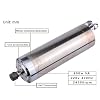 800W 220V ER11 65MM Water-cooled Spindle Motor Kit, with ER11 Collet Nut and 4 Bearings, Speed 24000RPM 400Hz, for CNC Engraving Milling Machine