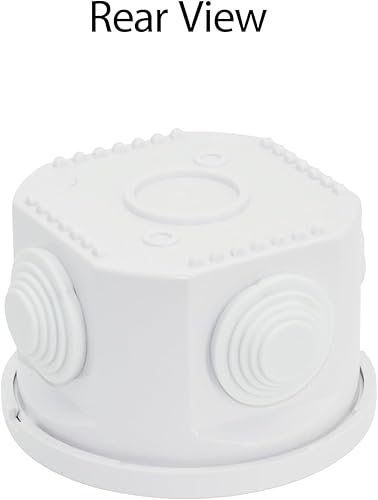 Miniatura 128 de LeMotech Caja de conexiones, plástico ABS IP55 resistente al agua y al polvo, caja eléctrica universal, caja de proyectos para exteriores e