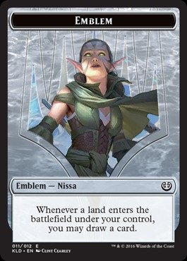 Magic: the Gathering - Emblema - Nissa (011/012) - Kaladesh
