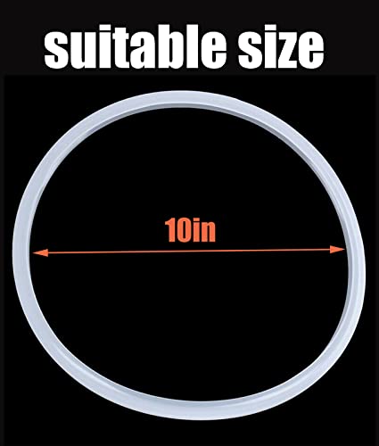 Mirro Pressure Cooker S9892 Gasket for 4/6/8 QT Models (White)