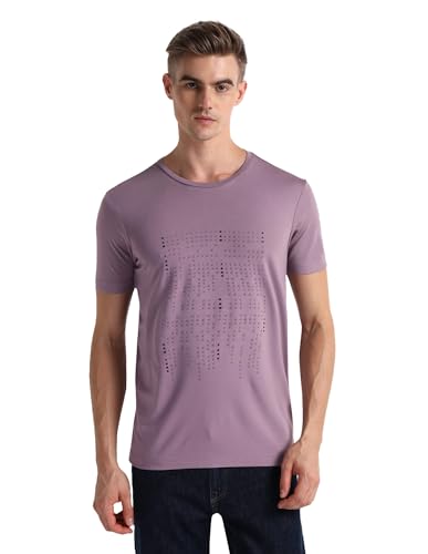 Image of Arrow Men's Solid Regular Fit T-Shirt