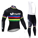 【 Poliéste】: El maillot está fabricado de poliéster totalmente transpirable, para protegerte del sudor y la humedad, excelente transpirabilidad y elasticidad ayudan a estirar libremente las piernas, para garantizar una pedaleada más fluida.