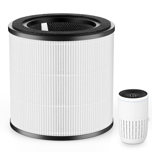 Air 2000 Ersatzfilter für Bosch Air 2000 Luftreiniger 3-in-1 HEPA-Filter mit Hocheffizienter Aktivkohle und Vorfilter