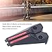 RiToEasysports 1 Pair Electric Scooter Rear Side Wheel Cover,Reflective Strip Left Right Rear Cover Compatible with GOTRAX Electric Scooter