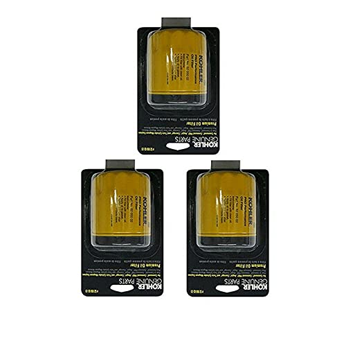 (New Part) 5205002 (3) New Genuine OEM Kohler Part Oil Filters 52 050 02-S1 52 050 02-S + All Other Models in Description