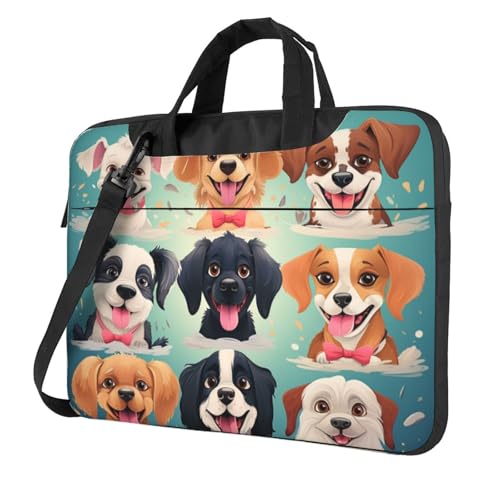 Cartoon dog Laptop Tote Bag para portátil miniatura 1