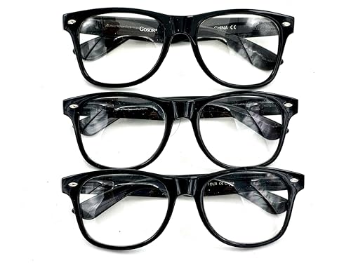 Goson Clear Lens Eye Glasses Non Prescription Glasses Frames For Women and Men