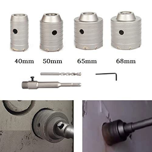 Broca hollow core SDS PLUS 40-68mm para concreto miniatura 5