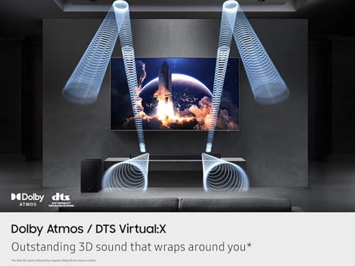 Image of Samsung Q-Series Soundbar HW Q600F 3.1.2 ch Subwoofer (2025 Model) SpaceFit Sound Pro, Q-Symphony, Adaptive Sound