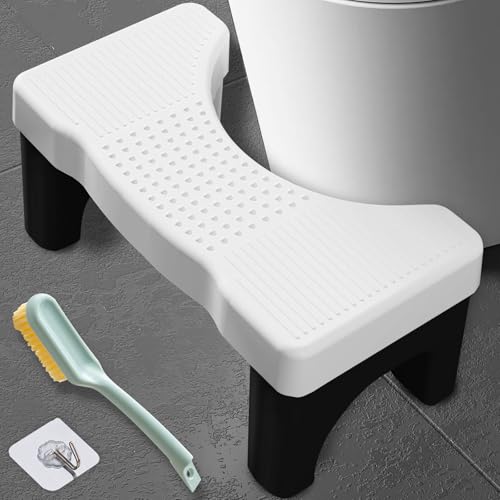 BBWELL Taburete de Inodoro,Taburete de baño,Inodoro