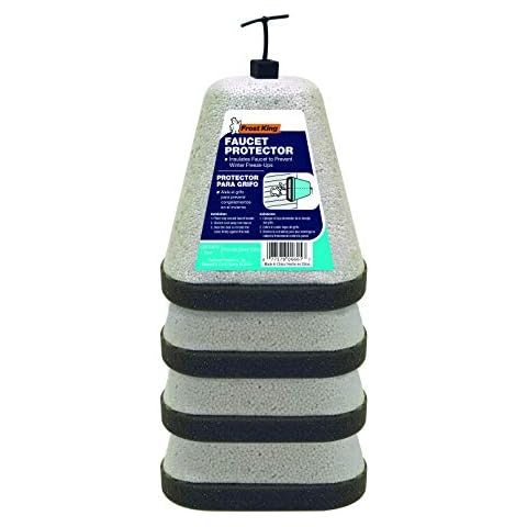Frost King FC14A Foam Faucet Cover, Grey Cover