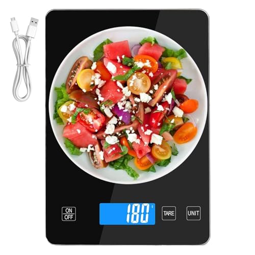 Báscula de cocina digital de precisión para repostería casera