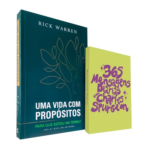 Kit Uma Vida com Propósitos + 365 Mensagens Diárias com Charles S...