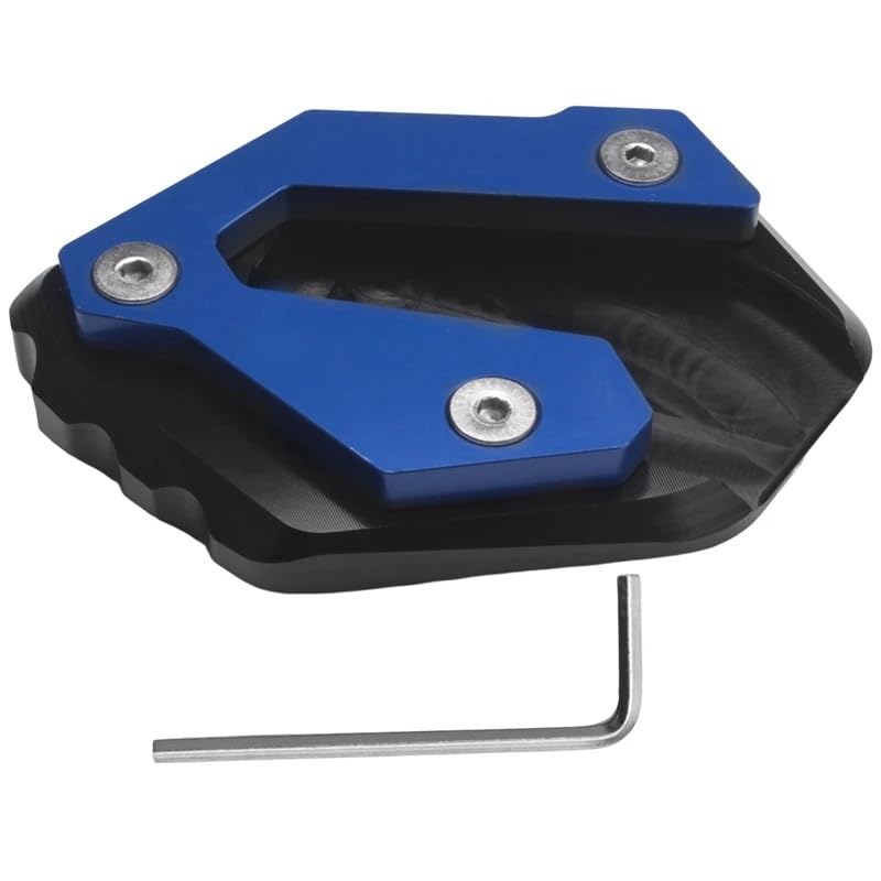 Extension béquille latérale MT-09 en alu CNC pour un stationnement stable