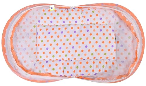 Image of Toddylon Baby Bedding Set New Born Baby Bed | Mattress | Mosquito Net | Carry Bag | Essentials | Carry Bag | Cotton Combo | Infant beds | Products (0-6 Months) (2PCS Set)
