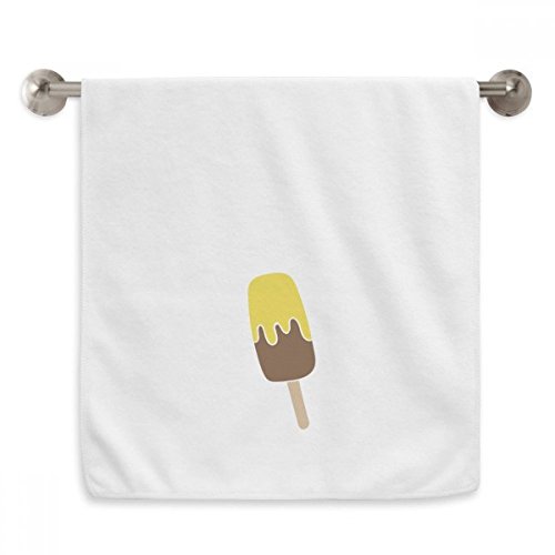 Serviette moelleuse chocolat crème glacée idée cadeau maison originale