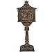Polar Aurora Mailbox Cast Aluminum Bronze Mail Box Postal Box Security Heavy Duty New