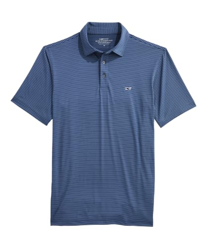 Image of vineyard vines Men's Bradley Stripe Sankaty Polo