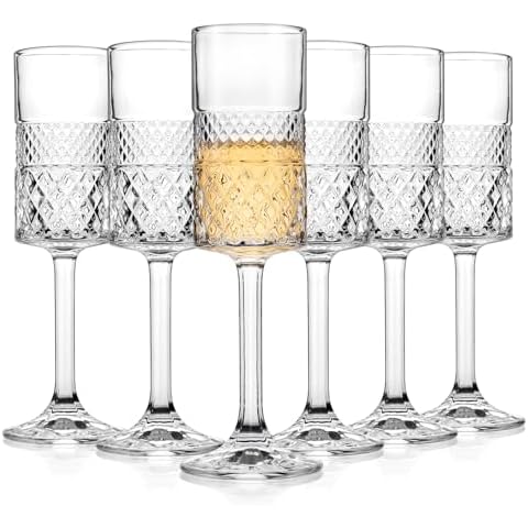 Cambareign 7oz Champagne Flutes Set Cover