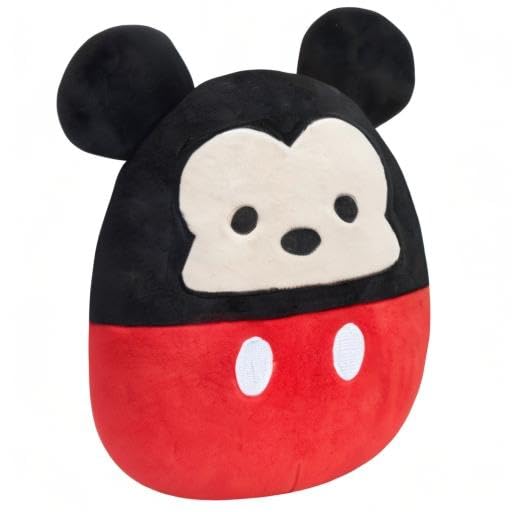 Disney Squishmallow 8" Mickey Mouse Kelly Toys Super Soft Stuffed Plush Toy Pillow - Image 4