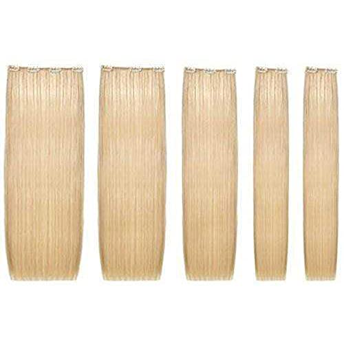  EXTENSION CAPELLI VERI CON CLIP LUNGHE 50/55 cm KIT DA 5 FASCE 100% NATURALI SHE (VARIE COLORAZIONI) …