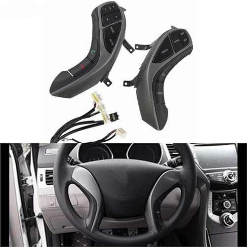 Bouton de commutation volant usé Hyundai Elantra, solution de remplacement