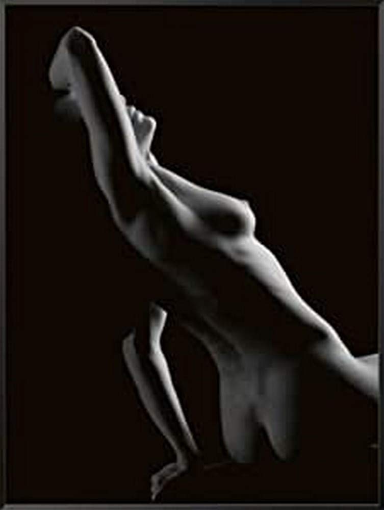 International Graphics - Framed art print - Peter, Hillert - ''Sensualité''- 61 x 81 cm - Frame Color: Black - Series ATHOS
